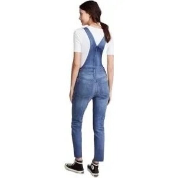 Madewell Coveralls Blue Denim Skinny Leg Sz XS - Picture 3 of 15